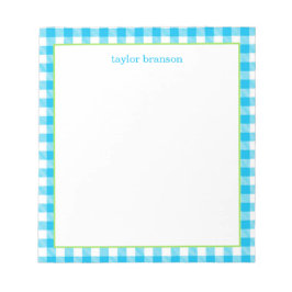 Buffalo Kariert Personalisiert Notepad Notizblock