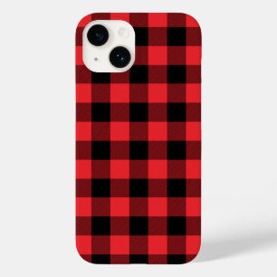 Buffalo Kariert Red Black Karo Case-Mate iPhone 14 Hülle