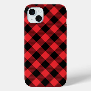 Buffalo Kariert Red Black Karo Case-Mate iPhone Hülle