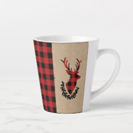 Buffalo Kariert Red Rustic Stag Milchtasse