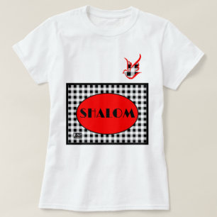 Buffalo Kariert Shalom Dove T - Shirt