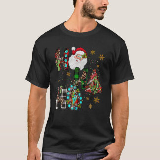 Buffalo Kariert Vintager 70er 80er Style Santa Mer T-Shirt