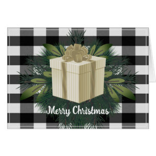 Buffalo Kariert Weihnachtsgeschenk Goldener Urla