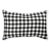 Buffalo Karo Black Kariert Dog Bed