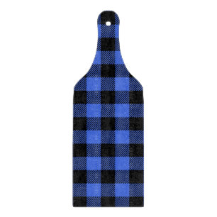 Buffalo Karo Blue & Black Lumberjack Kariertes Dek Schneidebrett