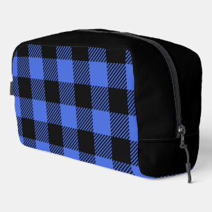 Buffalo Karo Blue und Black Lumberjack Kariert Waschbeutel