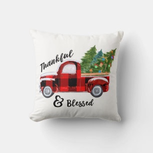 Buffalo-Karo-Christmas-Lkw Kissen