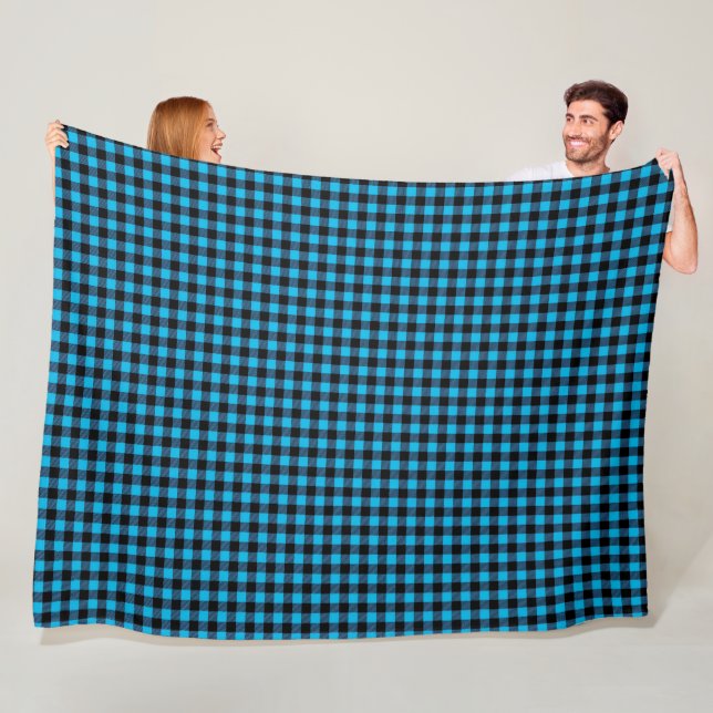 Buffalo-Karo-Fleece-Decke Fleecedecke (Beispiel)