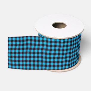 Buffalo-Karo-Grosgrainband Ripsband