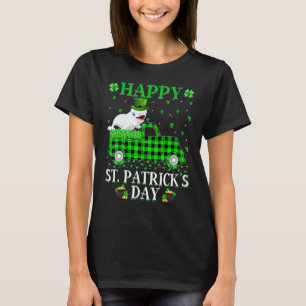 Buffalo-Karo Grün LKW Beluga-Wal Fisch St. Pat T-Shirt