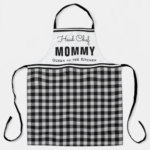 Buffalo Karo moderner Mama-Chef personalisiert Schürze