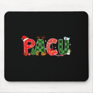 Buffalo Karo Pacu Krankenschwester Weihnachtsbaum  Mousepad