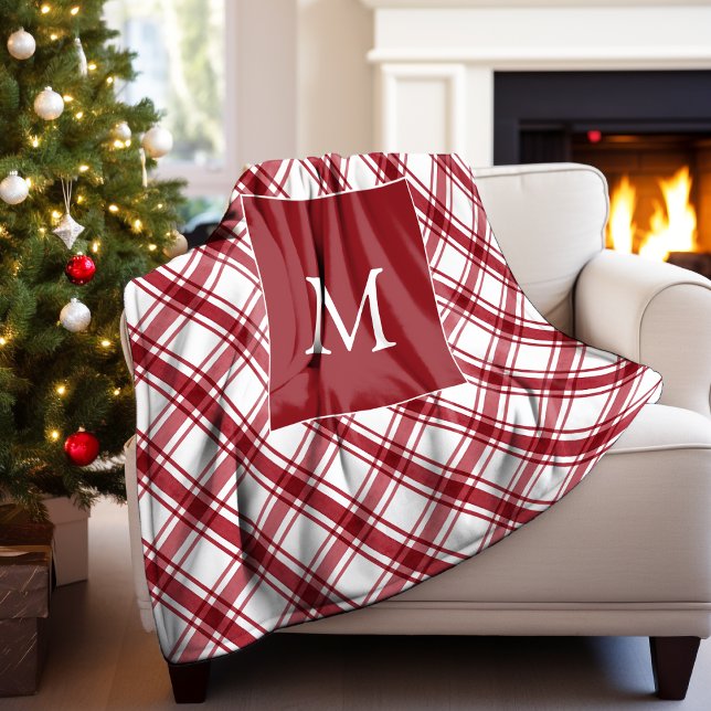 Buffalo Karo Red Blanket Fleecedecke (Buffalo Check Red Blanket
)