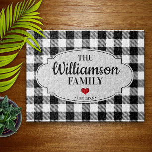 Buffalo Karo Rustikales Landhaus Puzzle