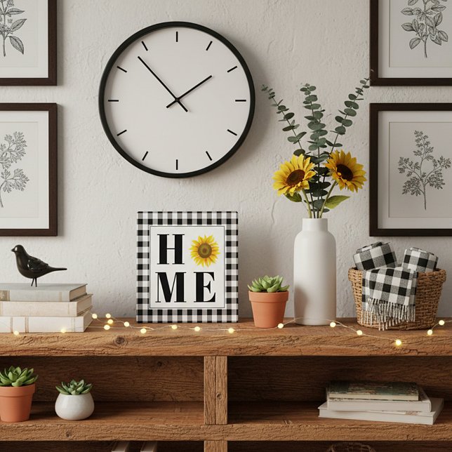 Buffalo Karo Sonnenblume "Zuhause" Fotoplatte (Von Creator hochgeladen)