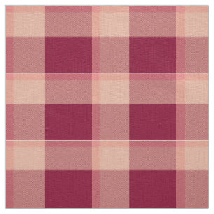 Buffalo-Karo trendy moderne Karos rot Stoff