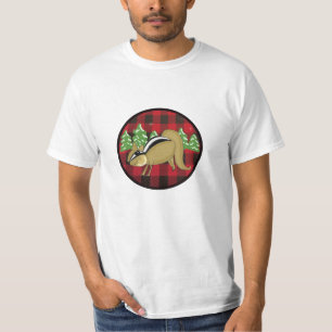 Buffalo Karo Woodland Chipmunk Holiday T - Shirt