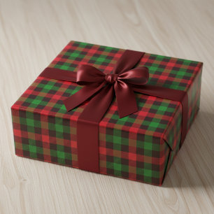 Buffalo-Karo-Wrapierpapier Geschenkpapier