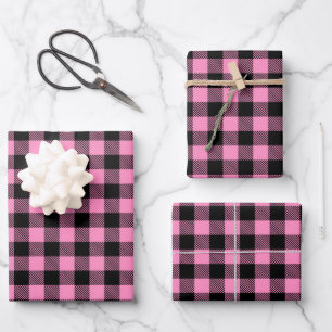 Buffalo Karo Wrapping Paper Sheets Geschenkpapier Set