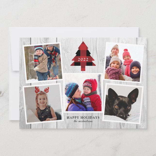 BUFFALO KAROS CHRISTMAS TREE FotoCollage (Vorderseite)