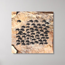 Buffalo Leinwanddruck