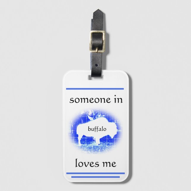 Buffalo Liebe 23 A Gepäckanhänger (Vorderseite Vertikal)