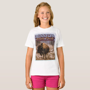 BUFFALO - MINNEOPA STAAT PARK - MINNESOTA USA T-Shirt