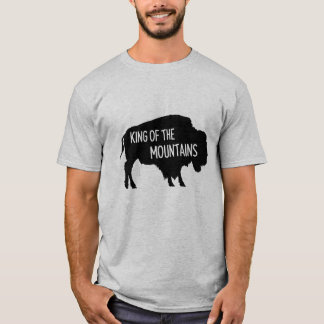 Buffalo Mountains Geschenk - König der Berge T-Shirt