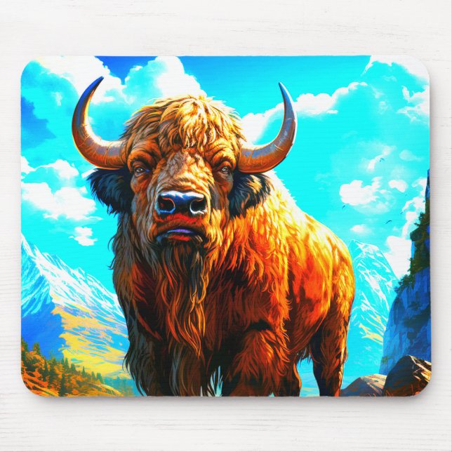 Buffalo Mousepad (Vorne)