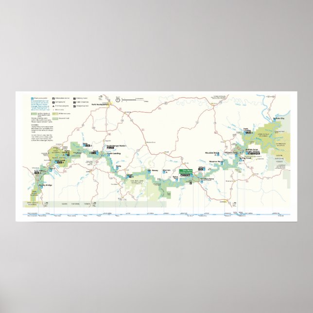 Buffalo National River Poster (Vorne)