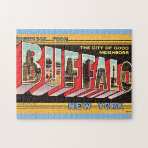 Buffalo New York 11x14 Puzzle