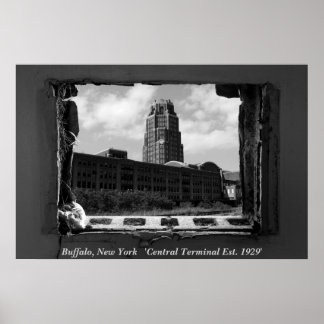 Buffalo, New York 'Central Termi.. Poster