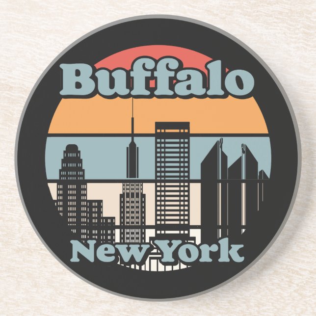 Buffalo, New York Getränkeuntersetzer (Vorne)