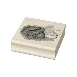 Buffalo New York NY Hot Chicken Wings Celery Gummistempel