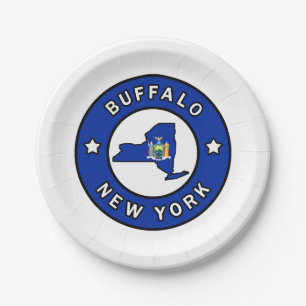 Buffalo New York Pappteller