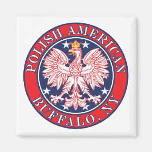 Buffalo New York Polish Magnet