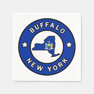 Buffalo New York Serviette