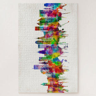 Buffalo New York Skyline Puzzle