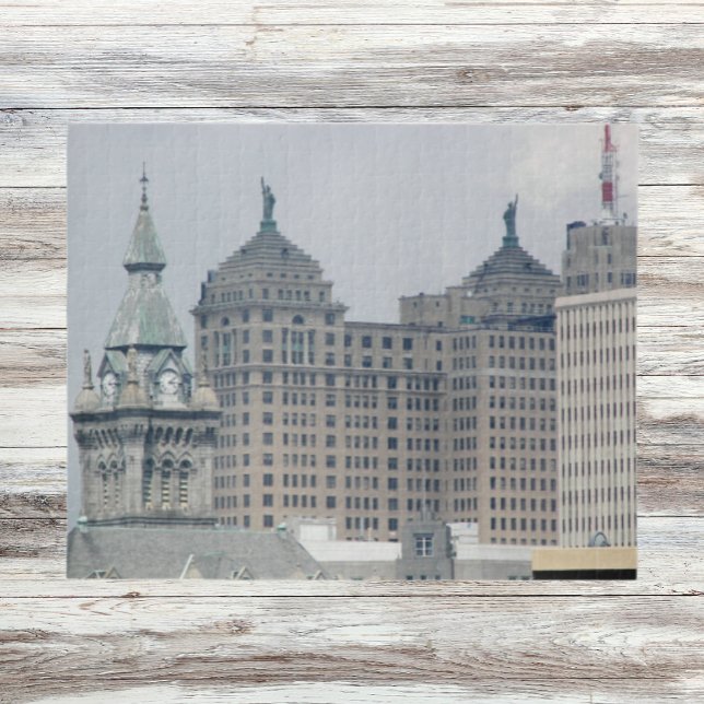 Buffalo, New Yorker Architekturbüros - Sehenswürdi Puzzle (In Situ)