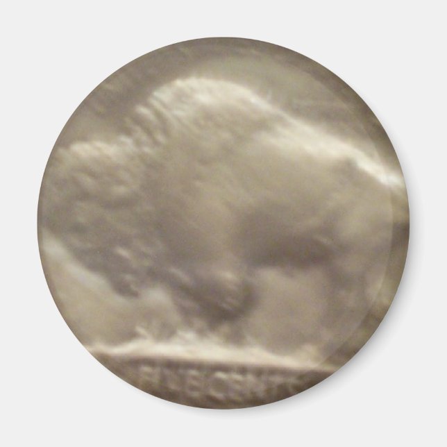 Buffalo Nickel Magnet (Vorne)