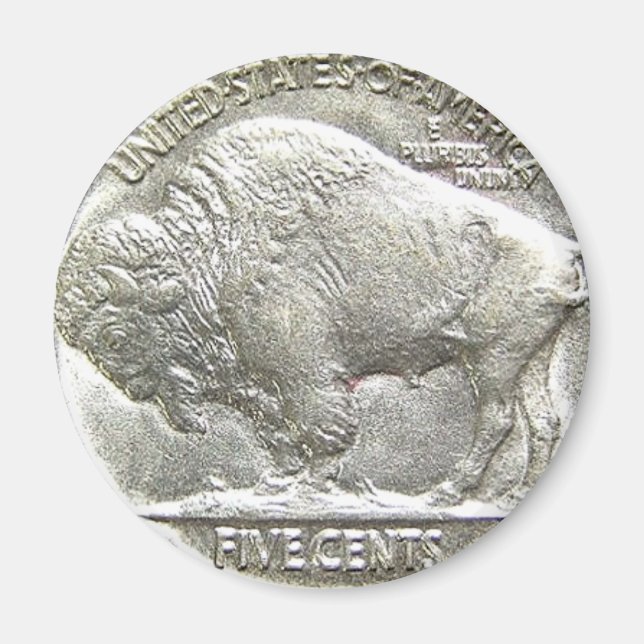 BUFFALO NICKEL MAGNET (Vorne)