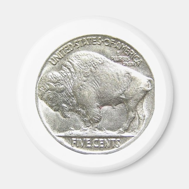 BUFFALO NICKEL MAGNET (Vorne)