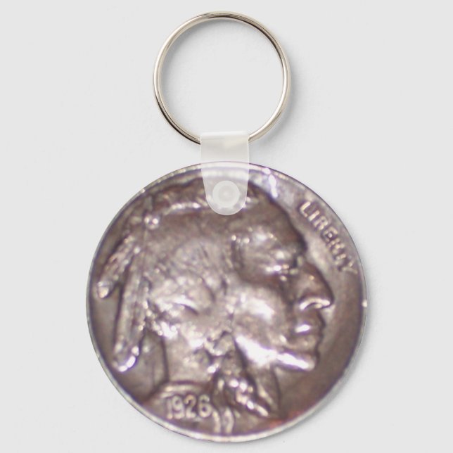 Buffalo Nickel Schlüsselanhänger (Vorderseite)