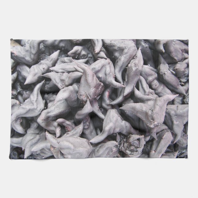 Buffalo Nuts - Water Caltrop Geschirrtuch (Horizontal)