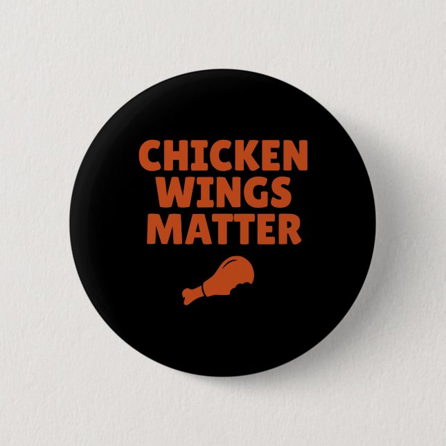 Buffalo Ny Chicken Wings Problem Zitat  Button (Vorderseite)