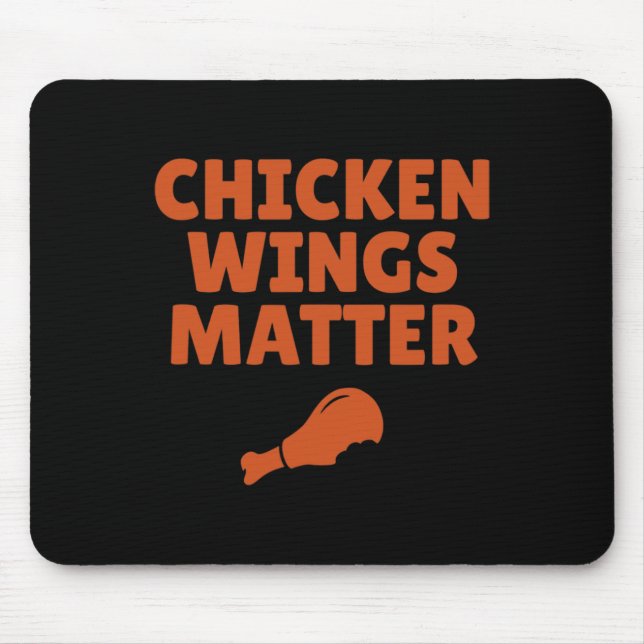 Buffalo Ny Chicken Wings Problem Zitat  Mousepad (Vorne)
