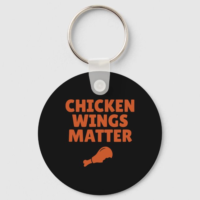 Buffalo Ny Chicken Wings Problem Zitat  Schlüsselanhänger (Vorderseite)