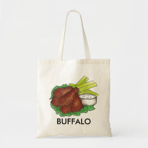 Buffalo NY New York GRILLEN Chicken Wings Feinschm Tragetasche