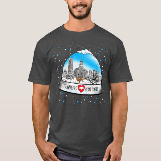BUFFALO NY Snowglobe 716 New York Liebe BFLO winte T-Shirt