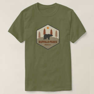 Buffalo Peaks Wilderness Colorado Bär T-Shirt